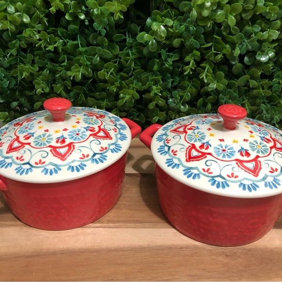 Pioneer woman stoneware mini casserole dish - Picture 1 of 5